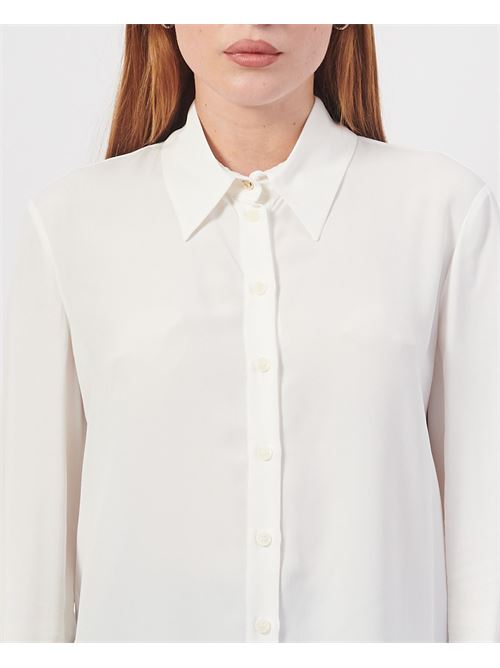 Patrizia Pepe Chemise manches longues en cr?pe Essential PATRIZIA PEPE | 8C0728-A8I1W146